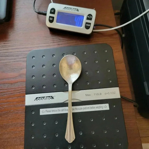 Victor S. Co. A1 + Overlay IS Soup Spoon 5 3/4” Vintage Silverplate 40g - Picture 4 of 4